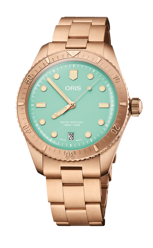 Oris Divers Sixty‑Five 'Cotton Candy' Automatic Watch 01 733 7771 3157-07 8 19 15