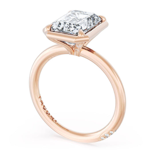 Tacori Emerald Solitaire Engagement Ring 40417EC11X8