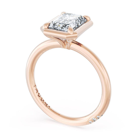 Tacori Emerald Solitaire Engagement Ring 40417EC11X8