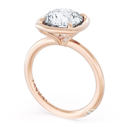 Tacori Cushion Solitaire Engagement Ring 40417CURD10