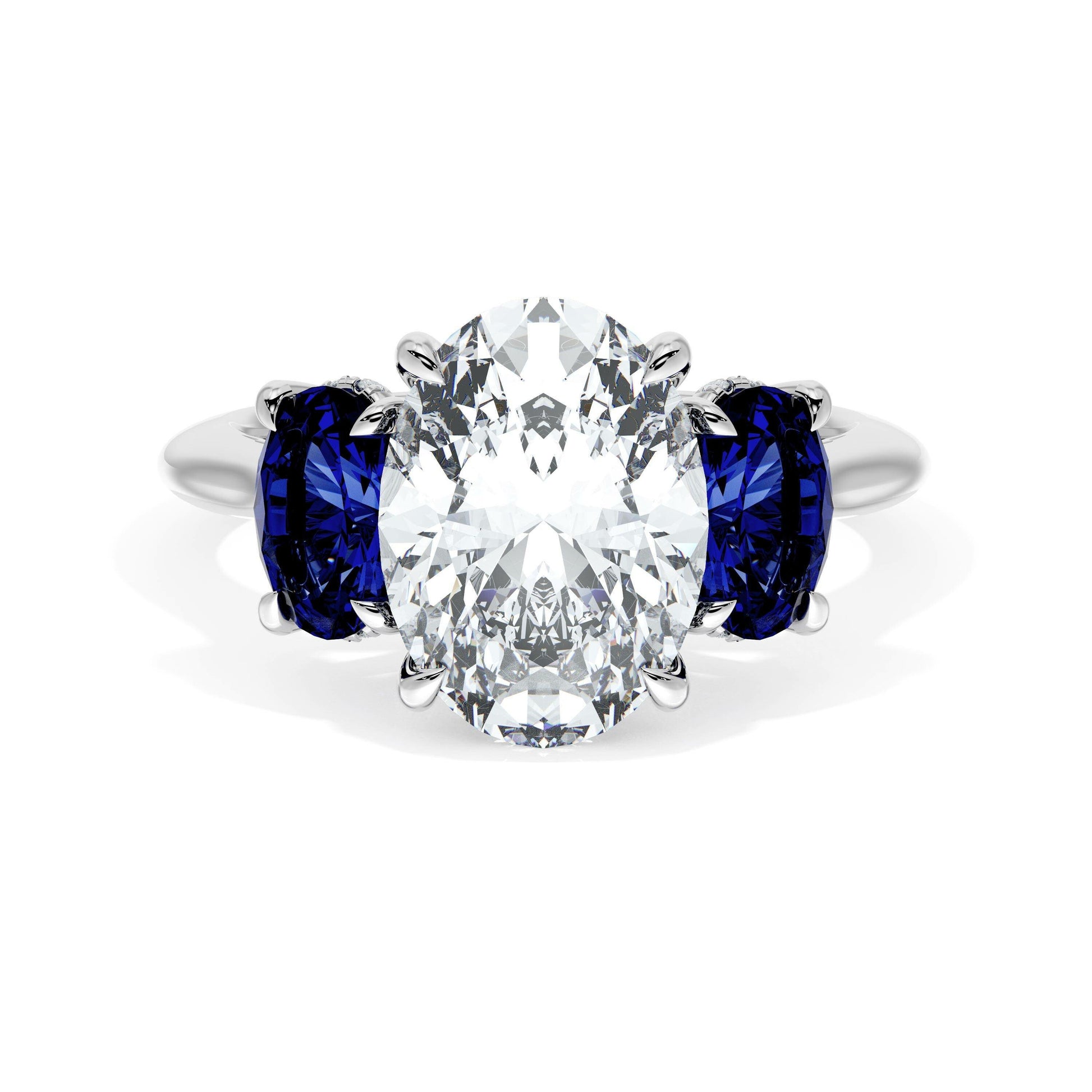 oval-3-stone-engagement-ring-in-blue-sapphire-41027OVBS