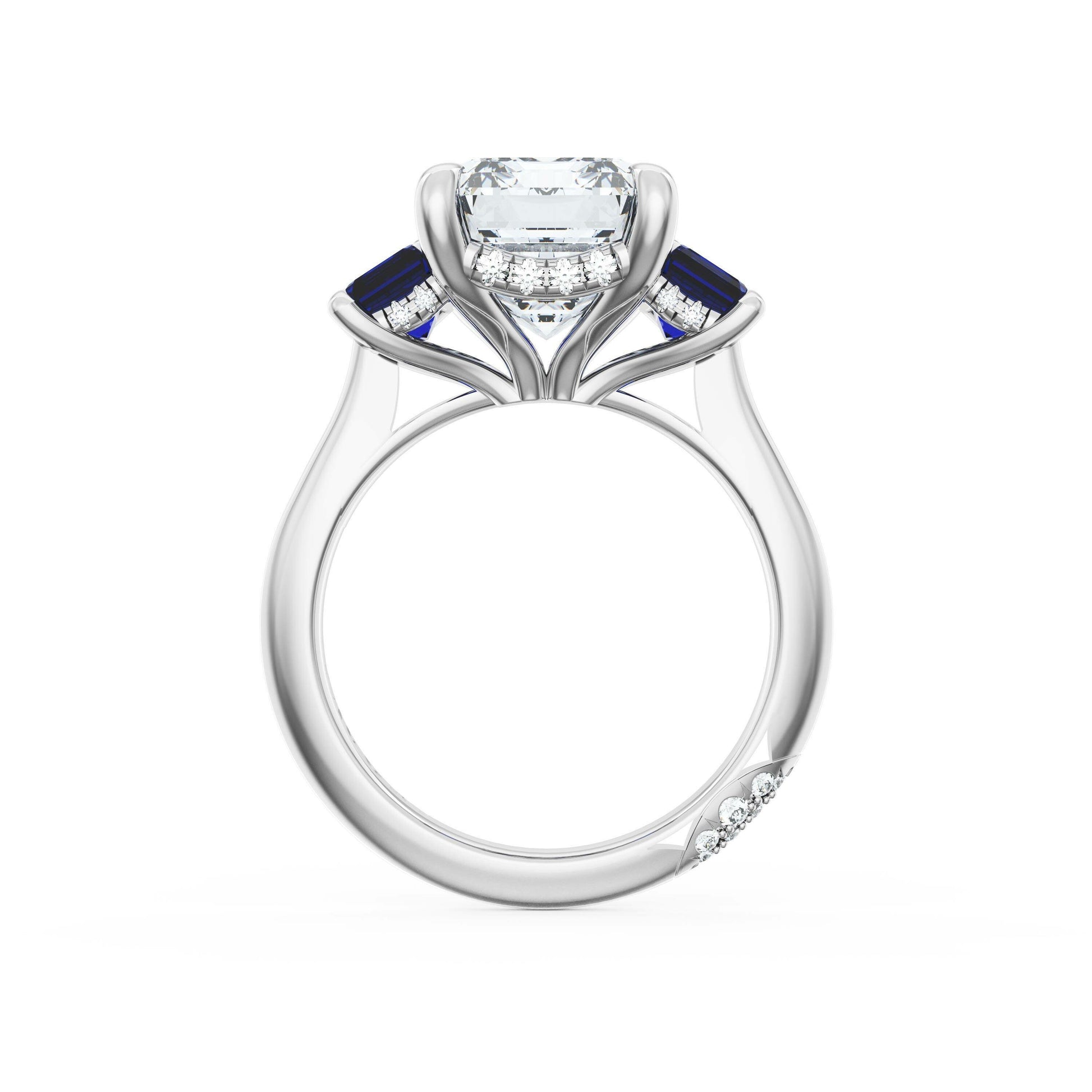 emerald-3-stone-engagement-ring-in-blue-sapphire-41027ECBS