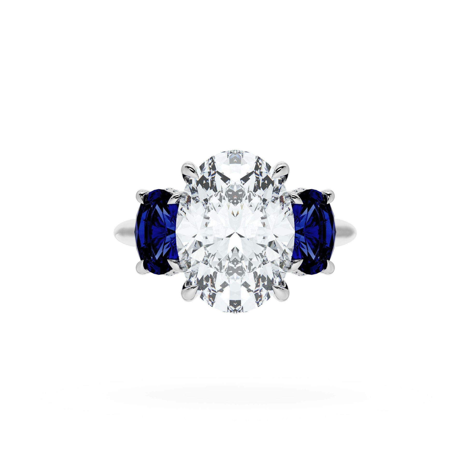 oval-3-stone-engagement-ring-in-blue-sapphire-41027OVBS
