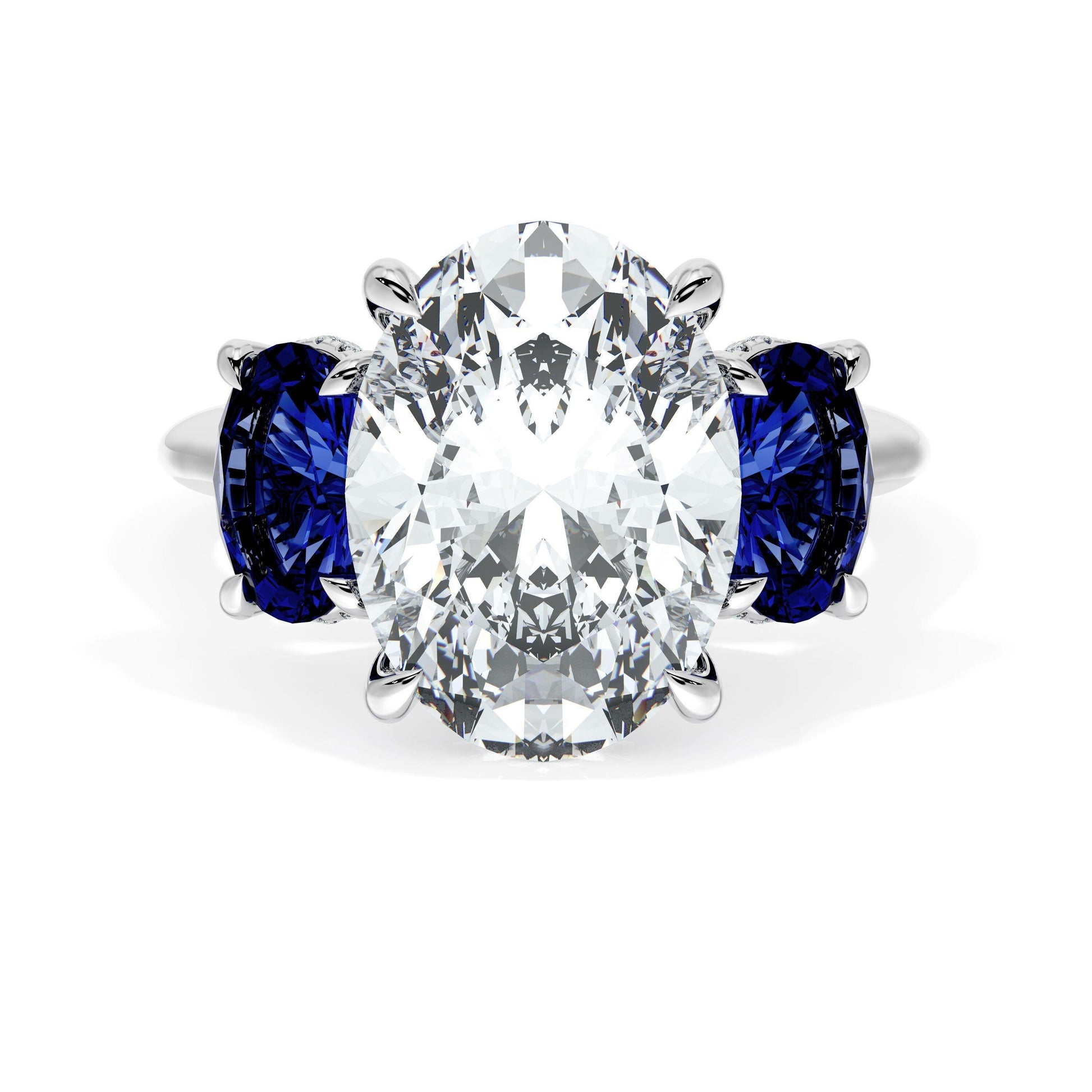 oval-3-stone-engagement-ring-in-blue-sapphire-41027OVBS