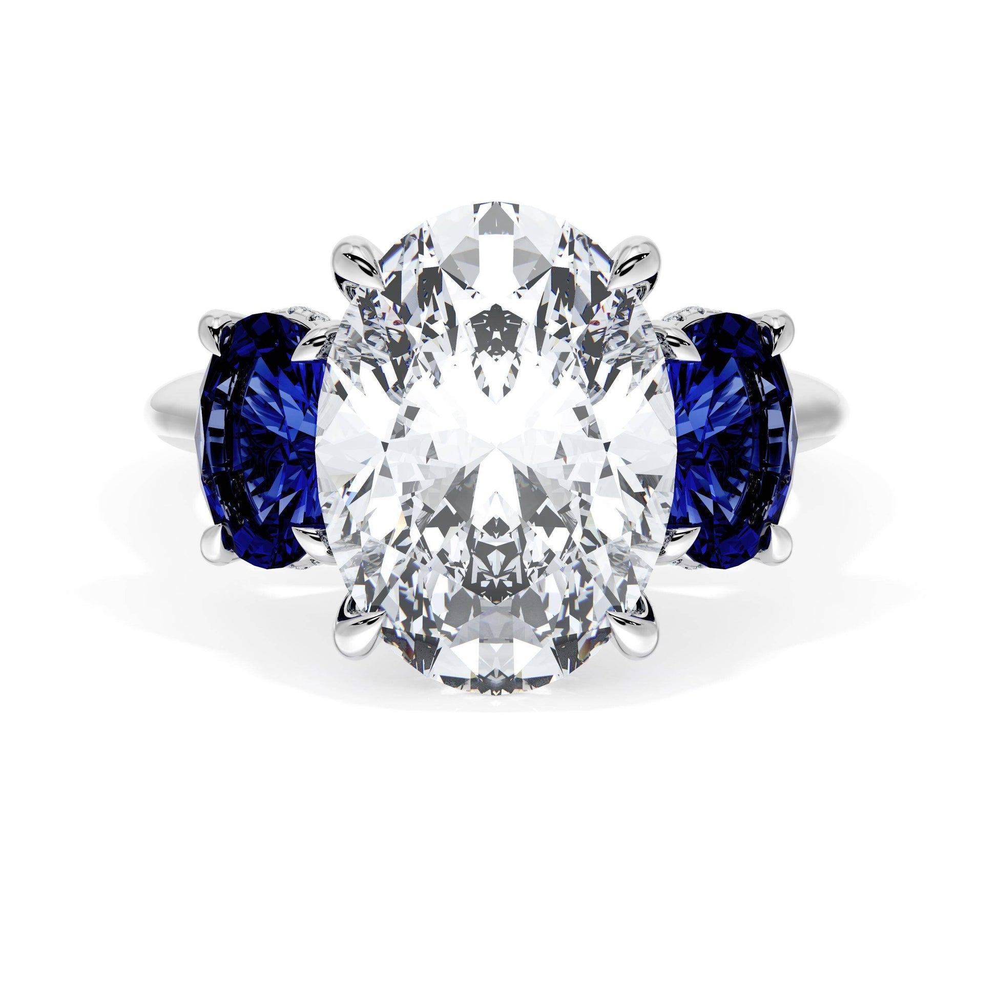 oval-3-stone-engagement-ring-in-blue-sapphire-41027OVBS