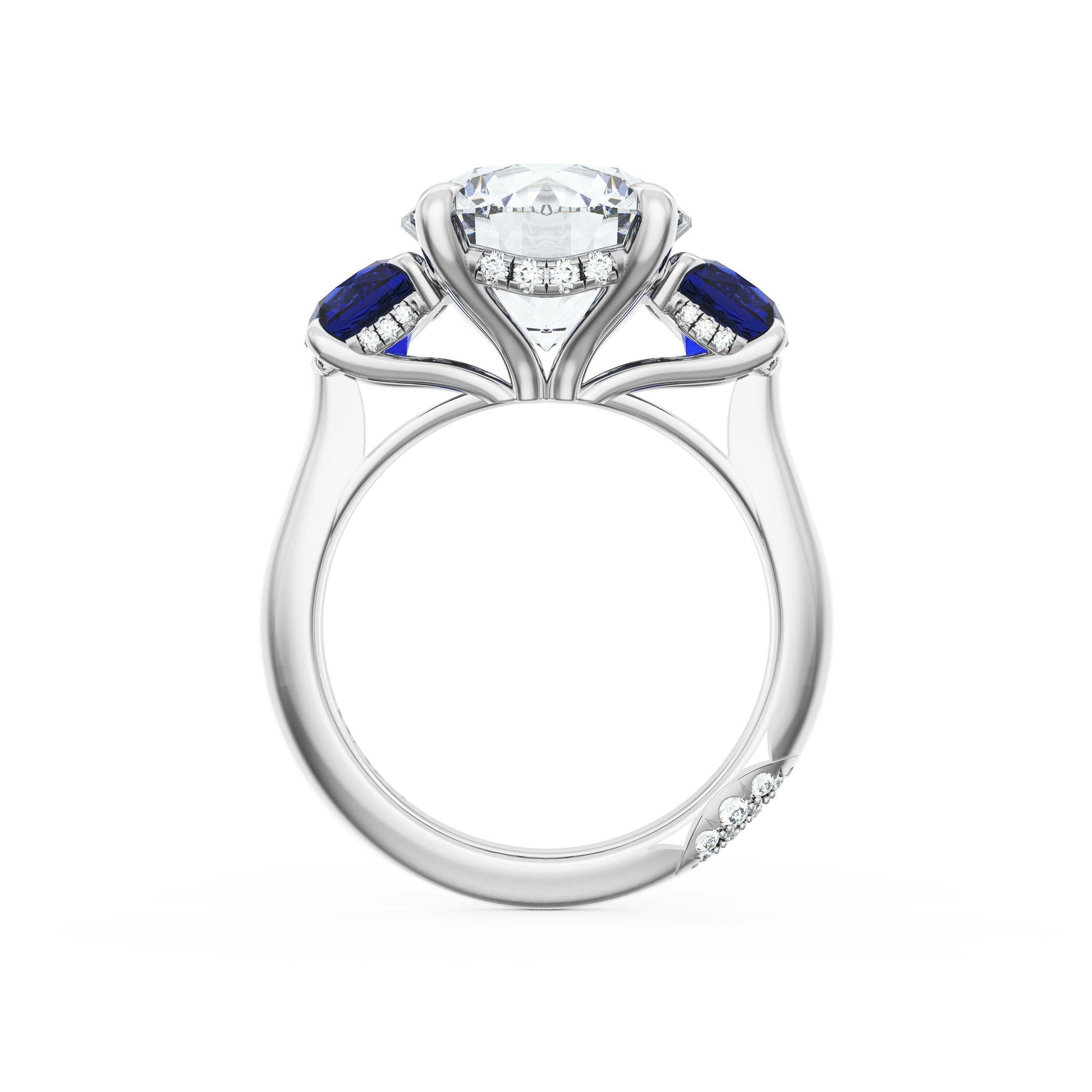 round-3-stone-engagement-ring-in-blue-sapphire-41027RDBS