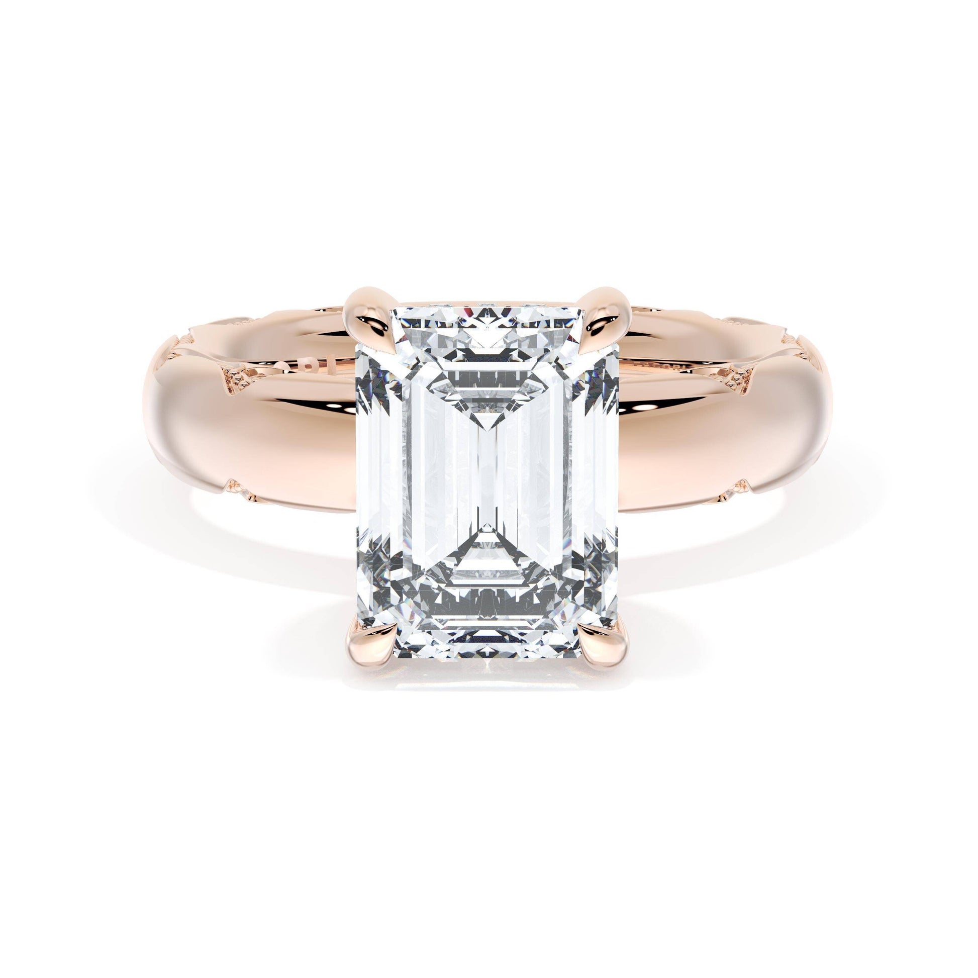 emerald-solitaire-cigar-band-engagement-ring-414EC