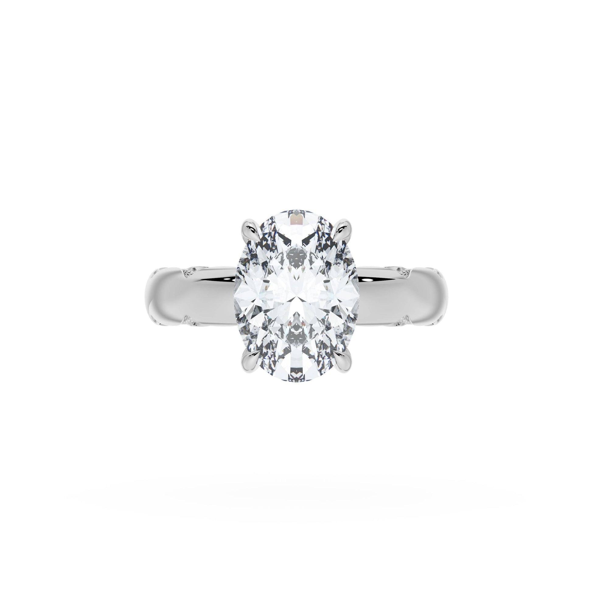 oval-solitaire-cigar-band-engagement-ring-414OV