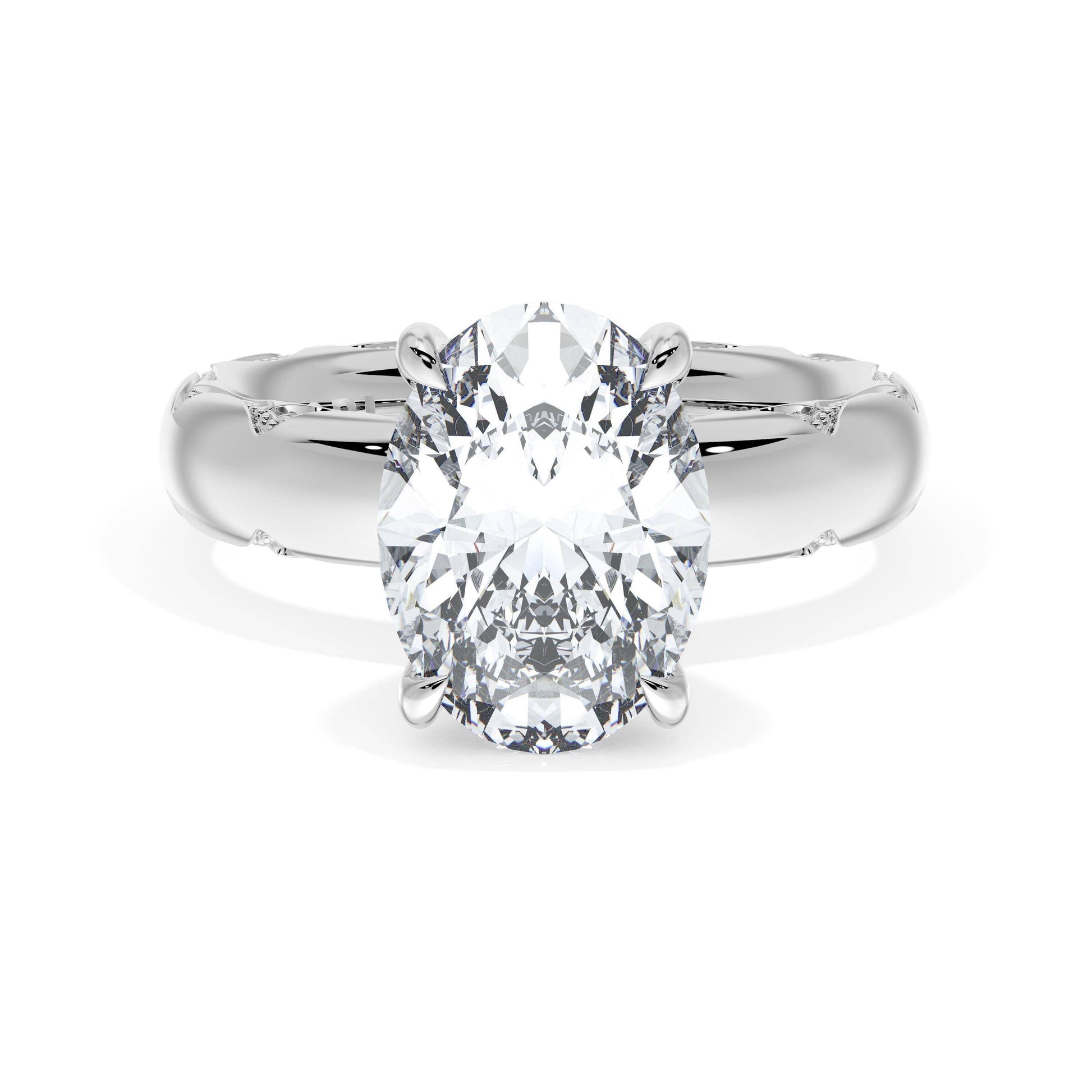 oval-solitaire-cigar-band-engagement-ring-414OV