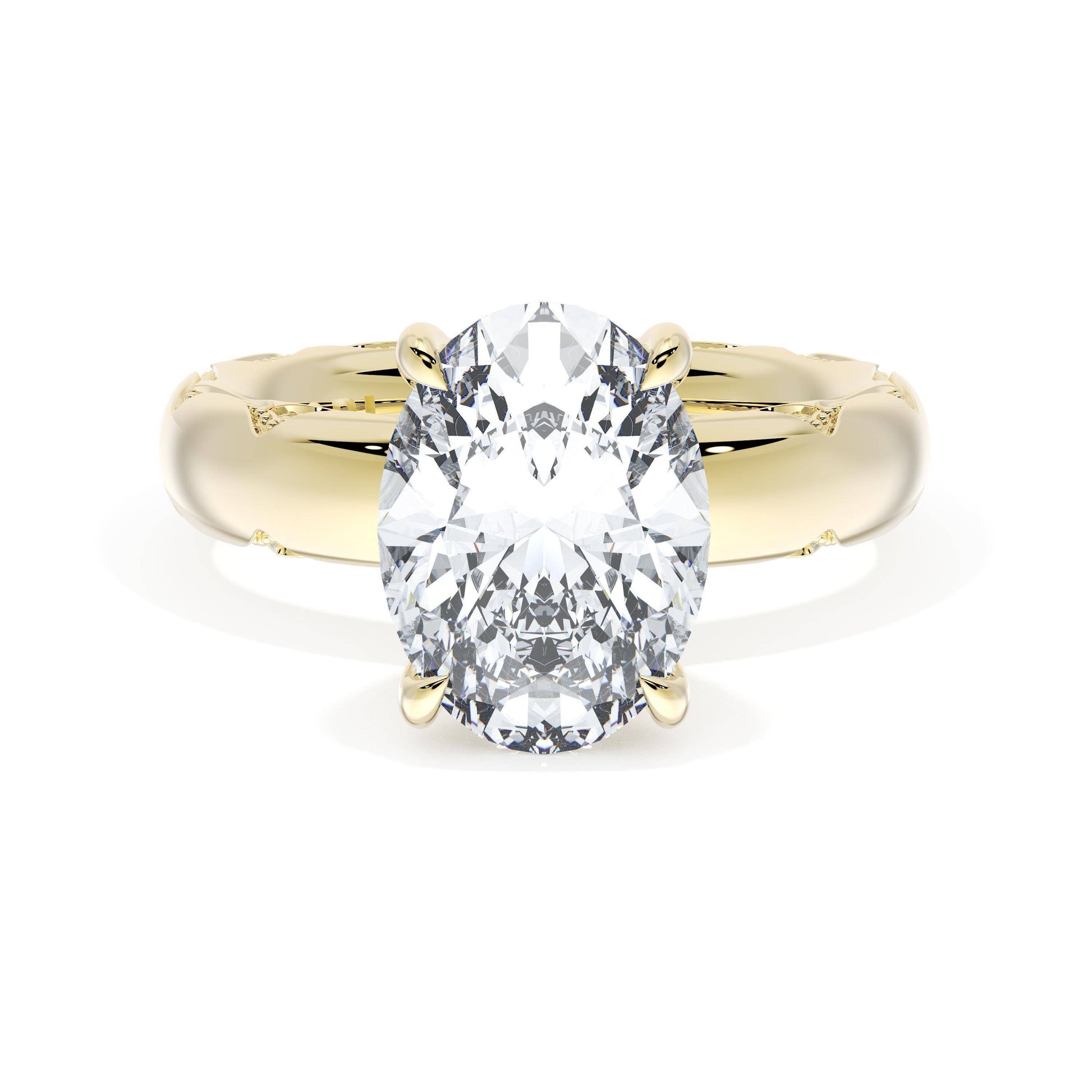 oval-solitaire-cigar-band-engagement-ring-414OV