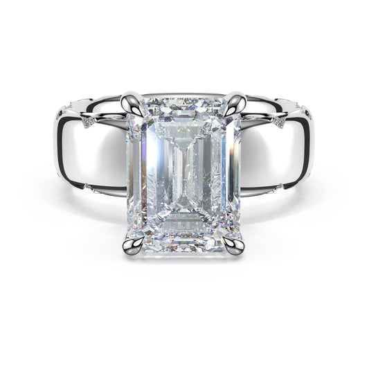 emerald-solitaire-cigar-band-engagement-ring-414EC