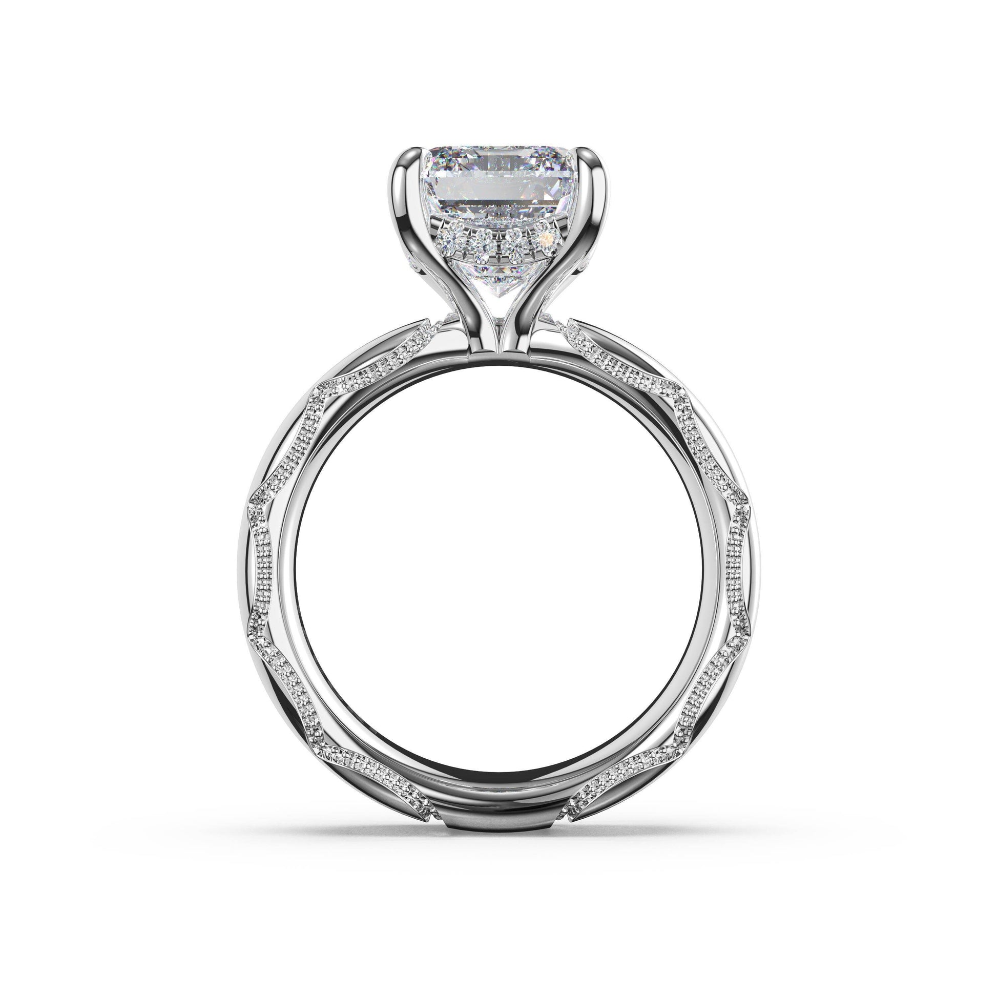 emerald-solitaire-cigar-band-engagement-ring-414EC