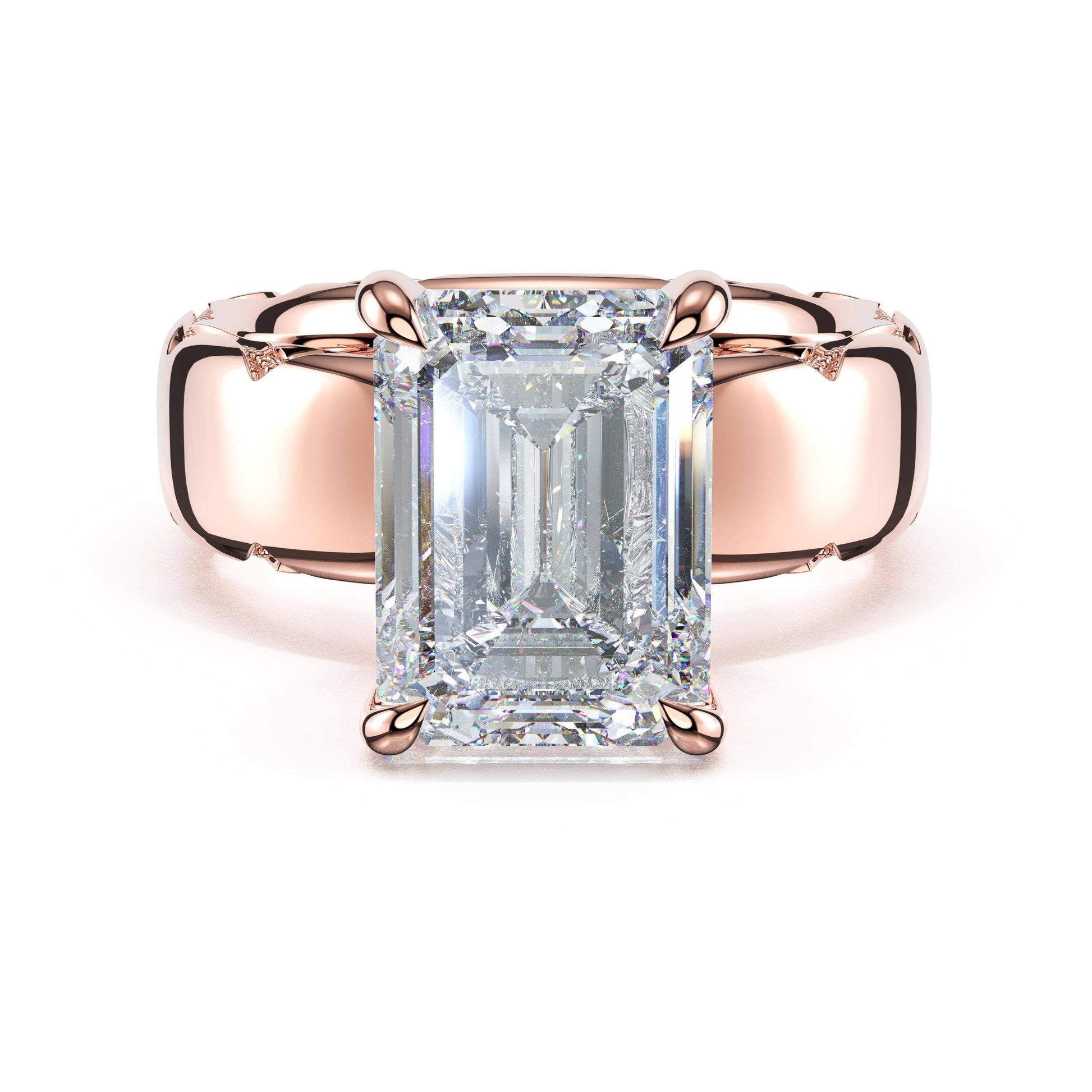 emerald-solitaire-cigar-band-engagement-ring-414EC