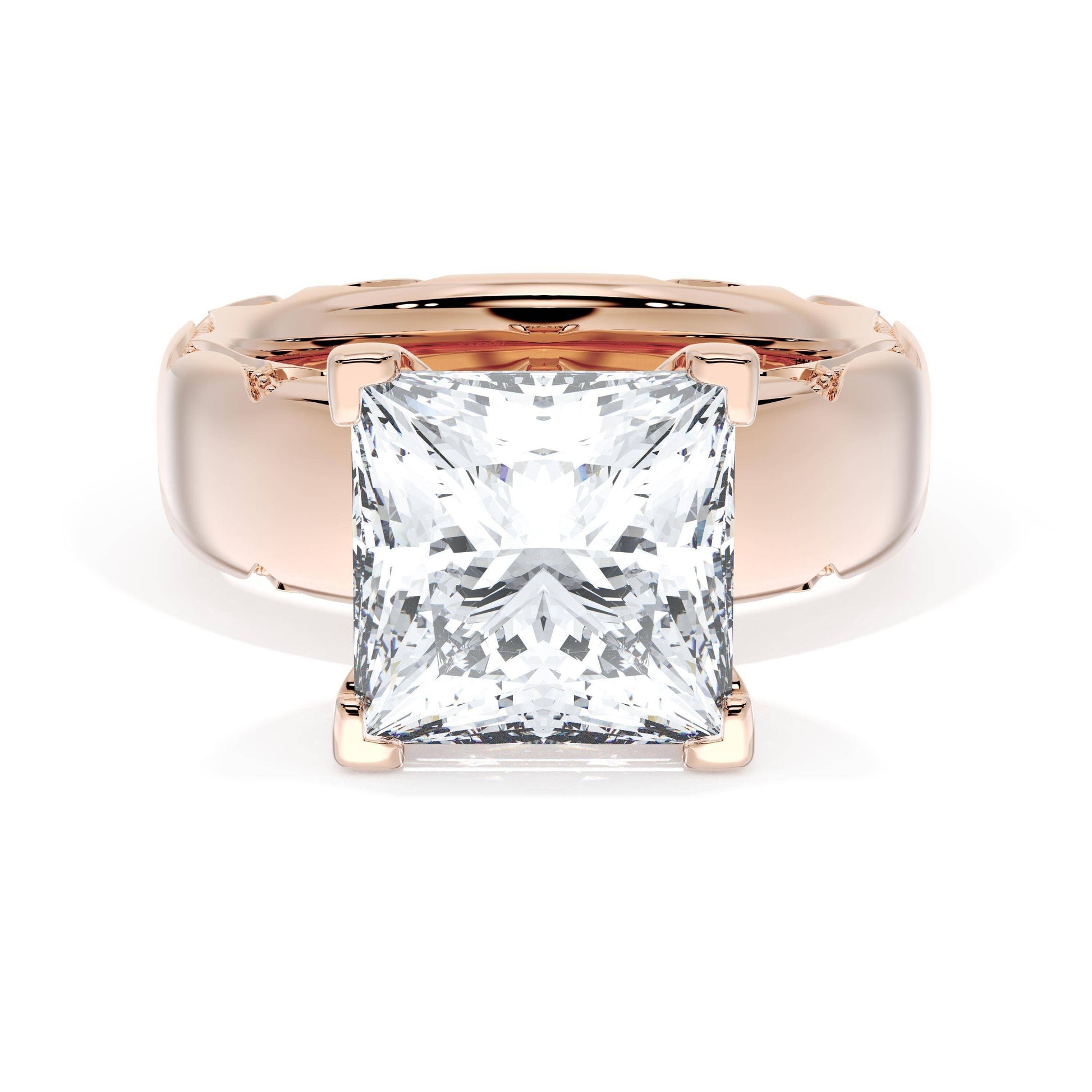 princess-solitaire-cigar-band-engagement-ring-414PR