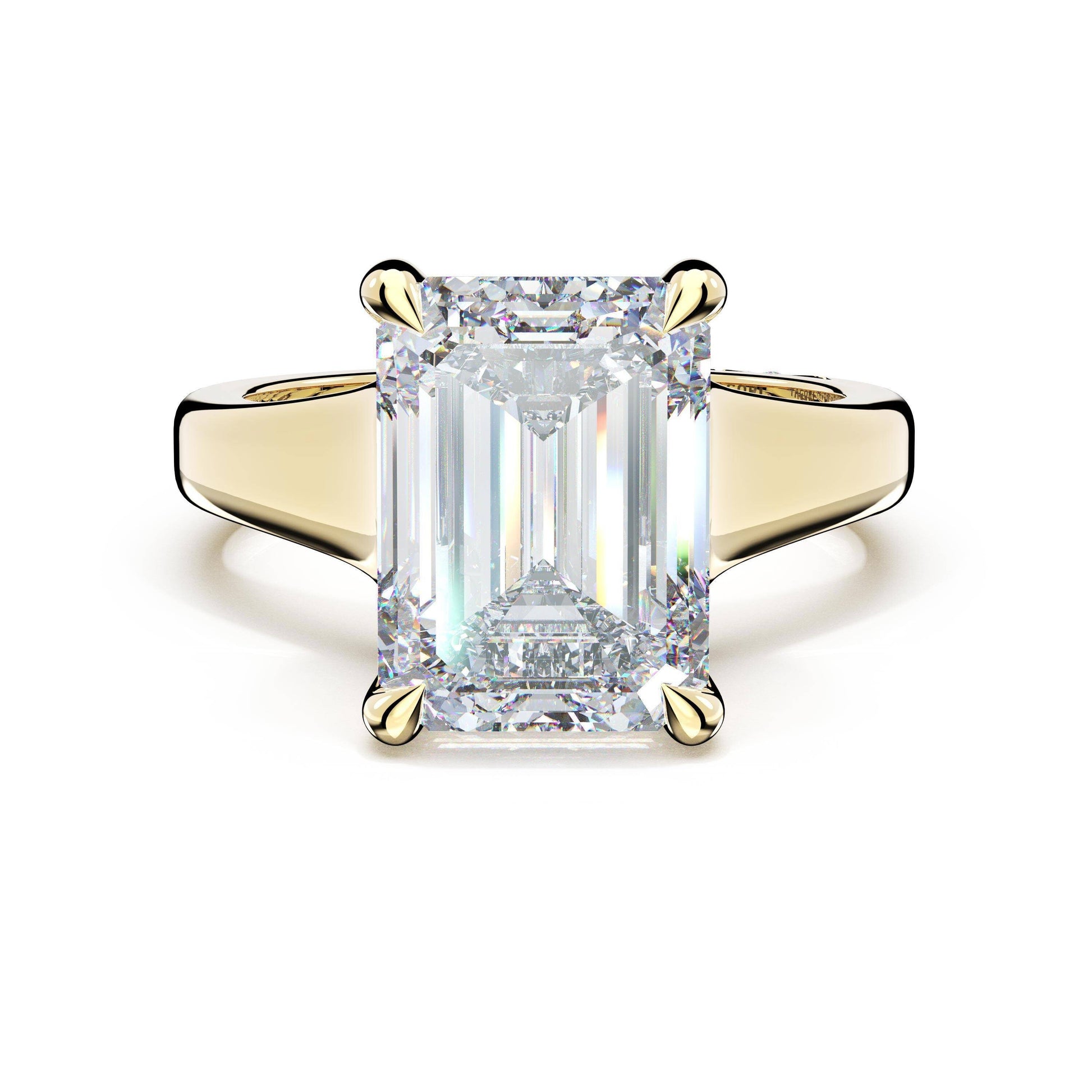 emerald-wide-band-solitaire-engagement-ring-4283EC