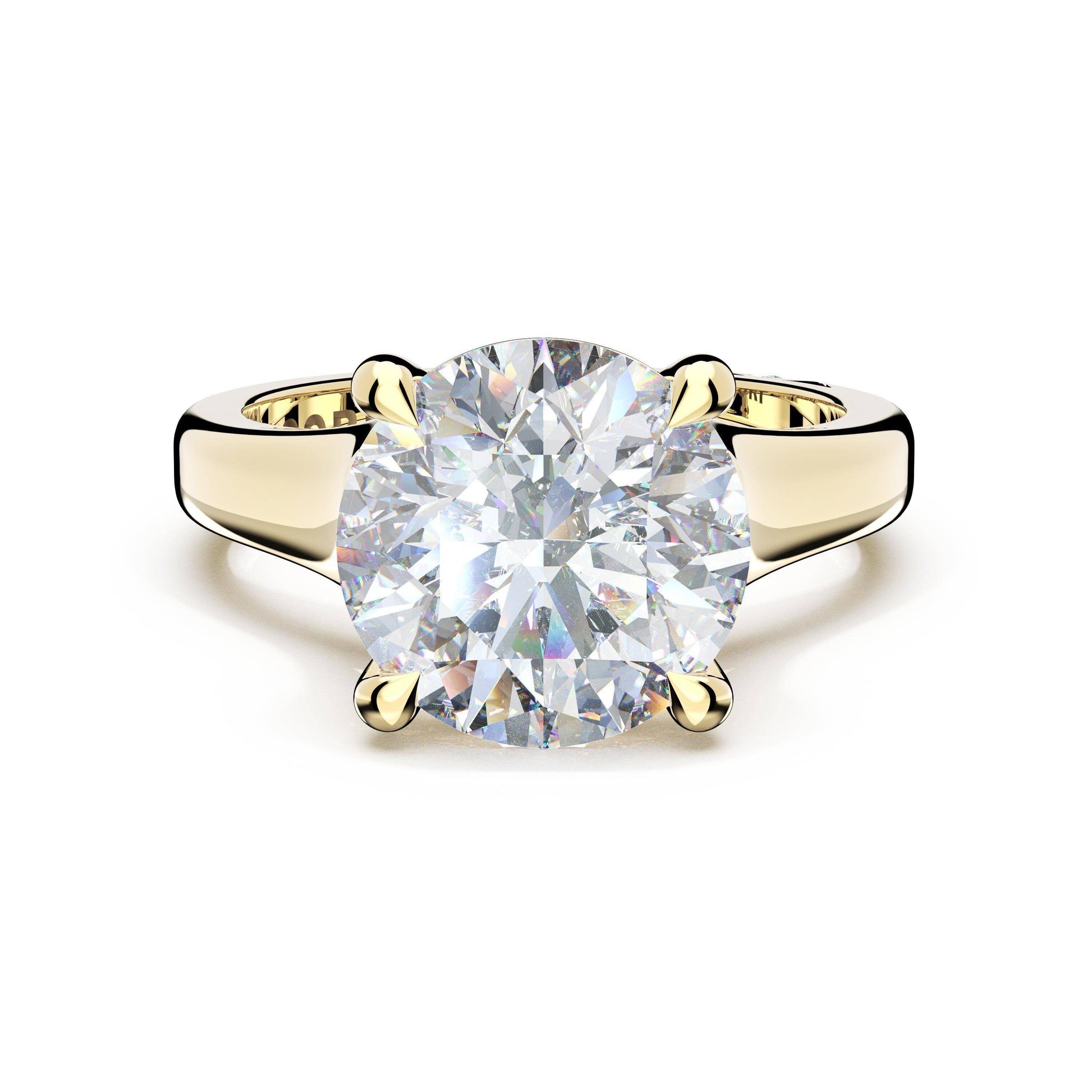 round-wide-band-solitaire-engagement-ring-4283RD