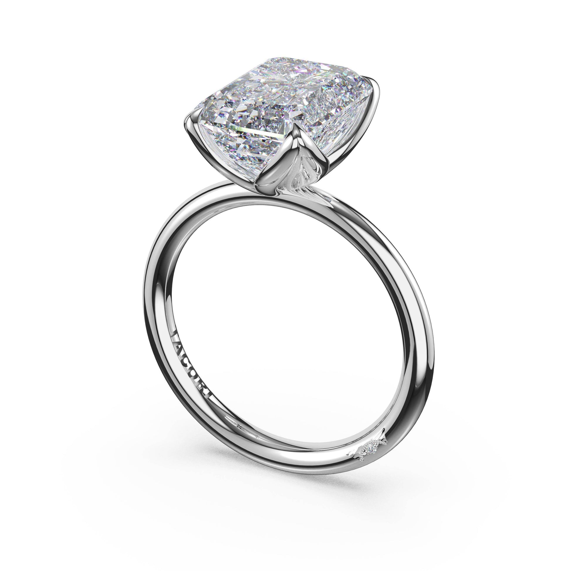 emerald-sculpted-petal-prong-solitaire-445EC