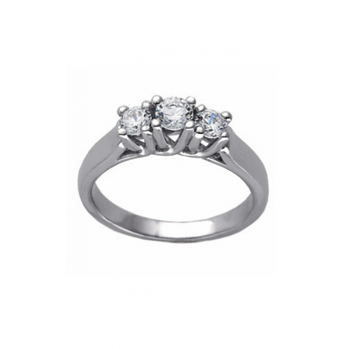 Stuller Three Stones Wedding Band 64154