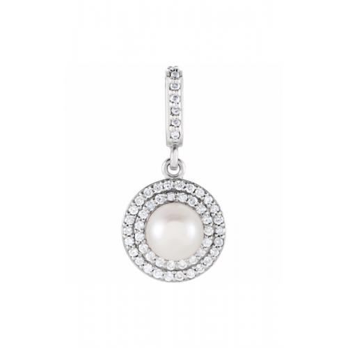 Stuller Pearl Necklace 85909