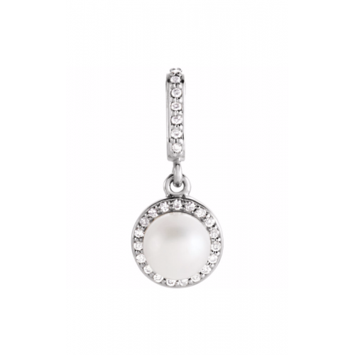 Stuller Pearl Necklace 85901