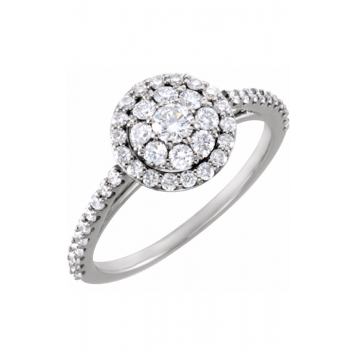 Stuller Halo Engagement Ring 122023