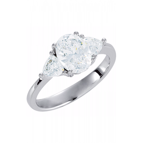 Stuller Three Stones Engagement Ring 121907