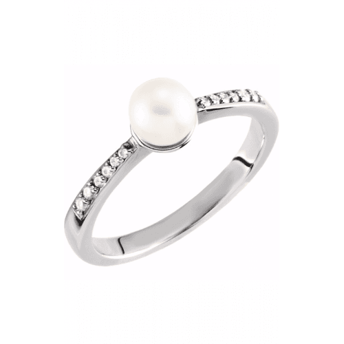 Stuller Pearl Ring 6472