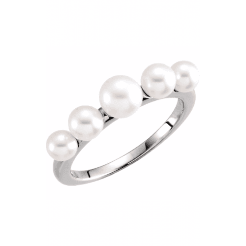 Stuller Pearl Ring 6475