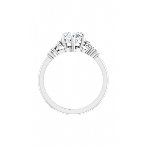 Stuller Floral Engagement Ring 124557