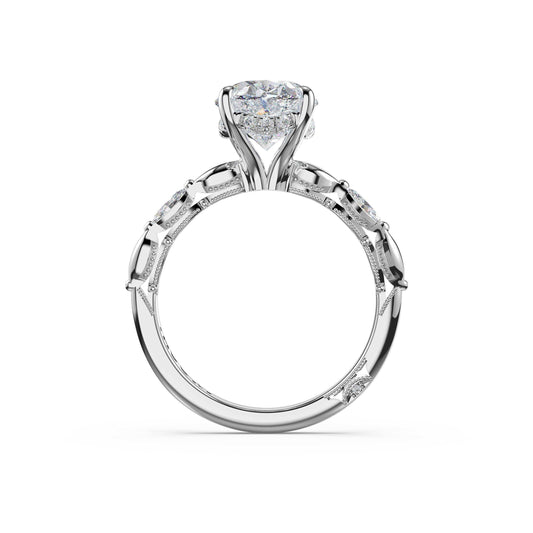 marquise-pattern-oval-solitaire-engagement-ring-464OV