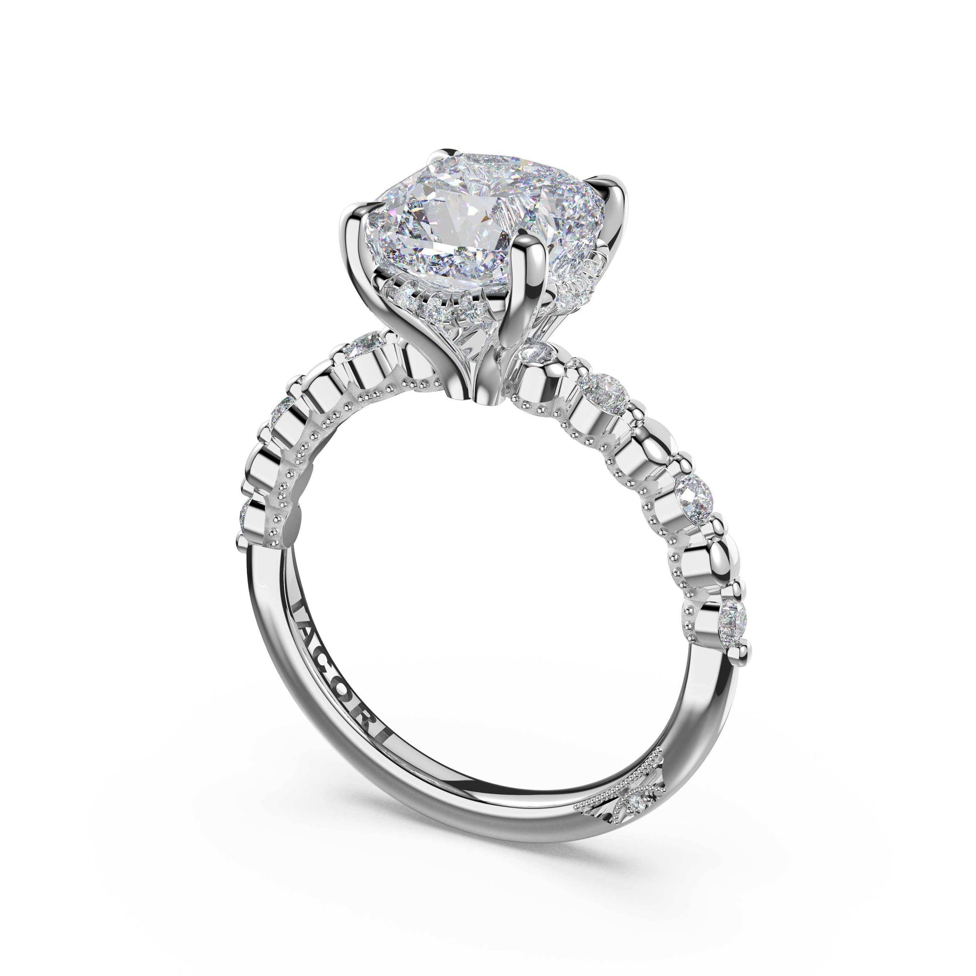 round-pattern-cushion-solitaire-engagement-ring-465CU