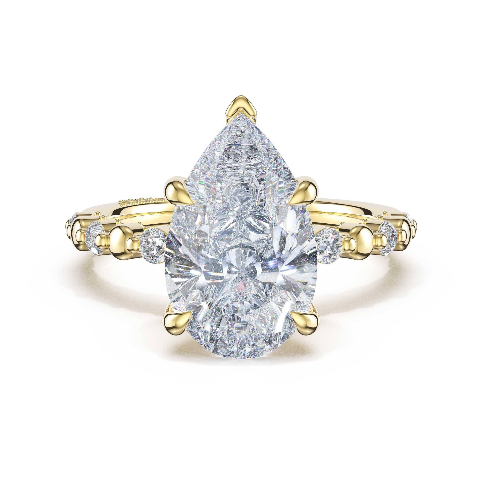 round-pattern-pear-solitaire-engagement-ring-465PS