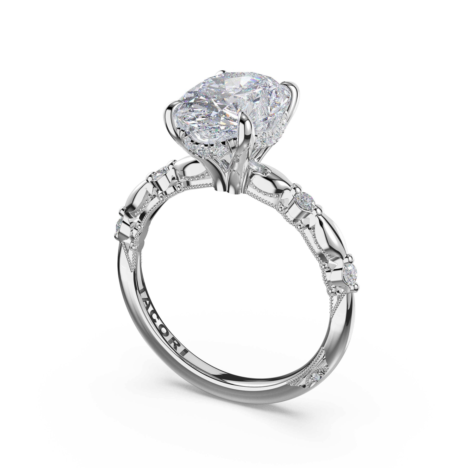 mixed-pattern-oval-solitaire-engagement-ring-466OV