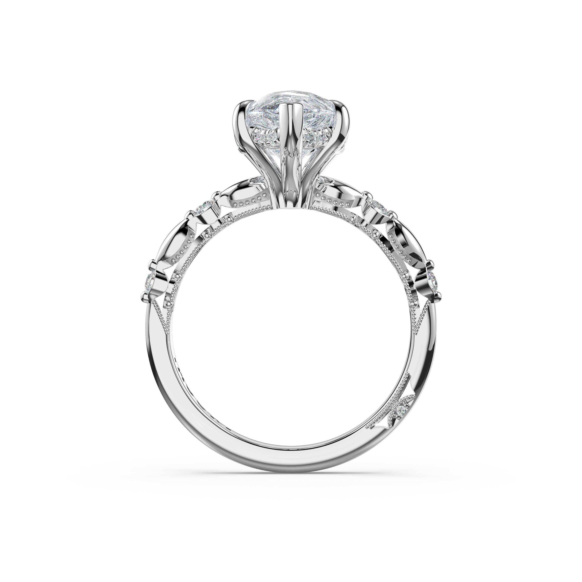 mixed-pattern-pear-solitaire-engagement-ring-466PS