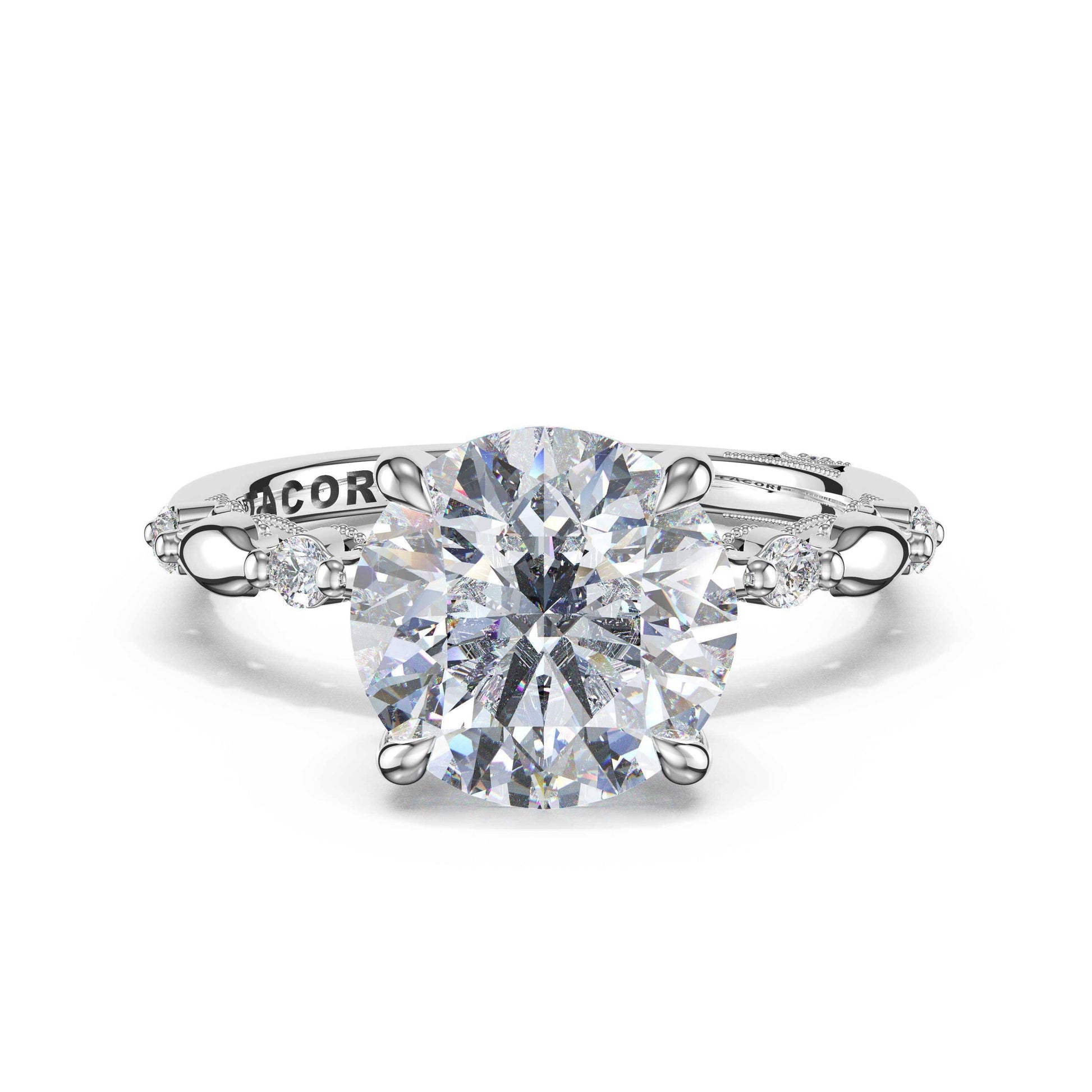mixed-pattern-round-solitaire-engagement-ring-466RD