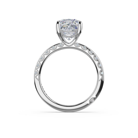 high-polish-cushion-solitaire-engagement-ring-469CU