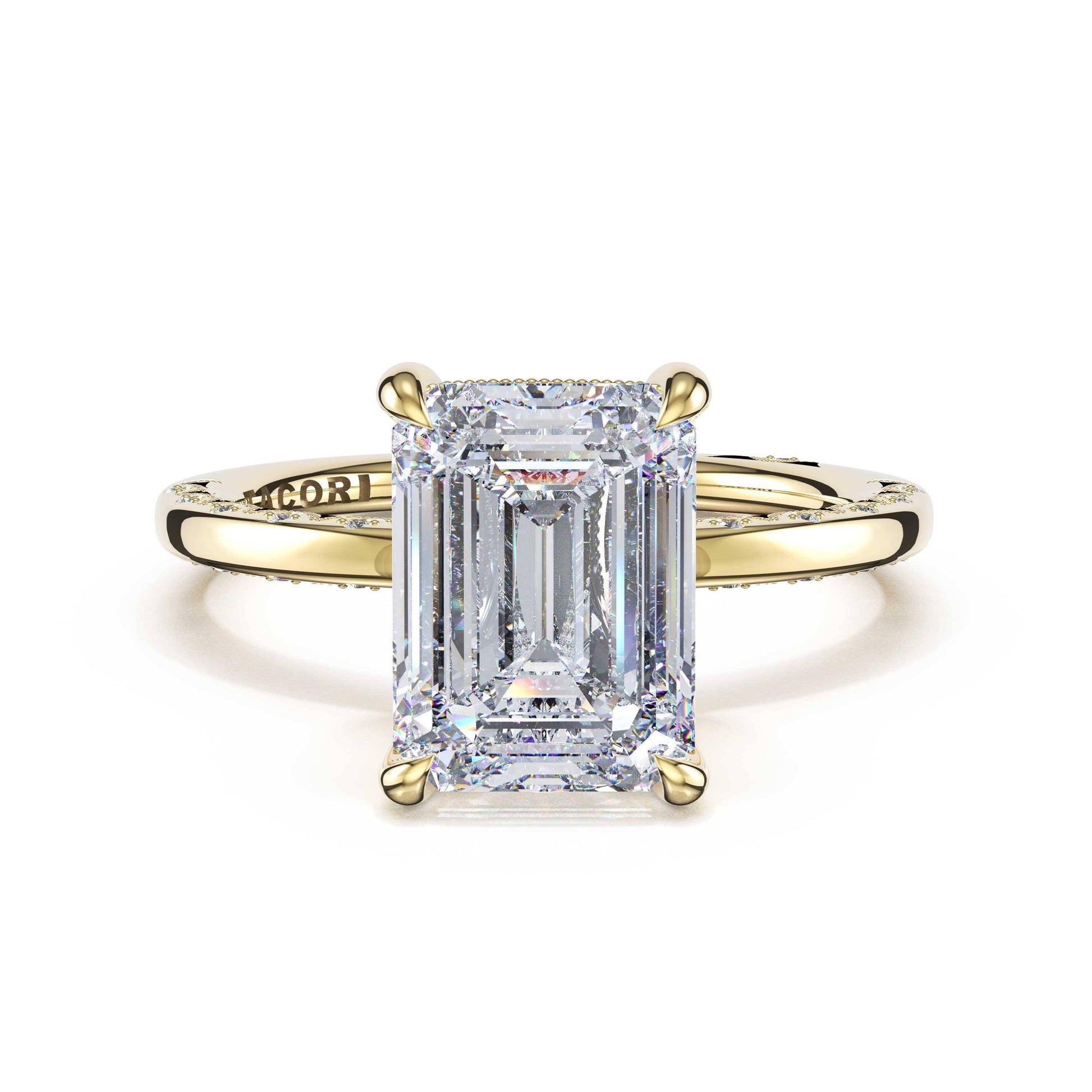 high-polish-emerald-solitaire-engagement-ring-469EC