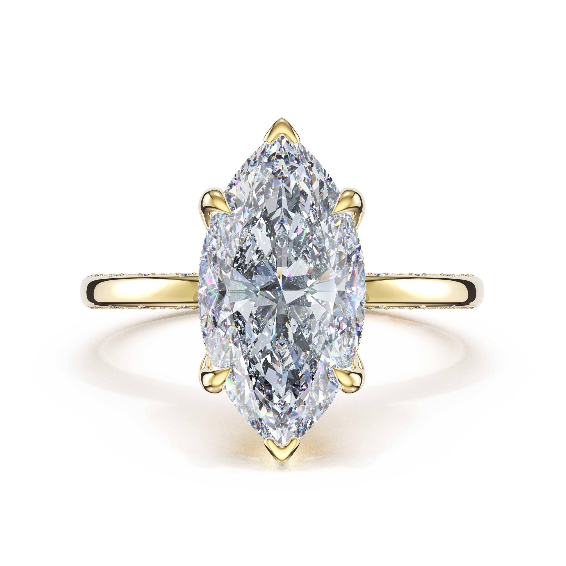 high-polish-marquise-solitaire-engagement-ring-469MQ