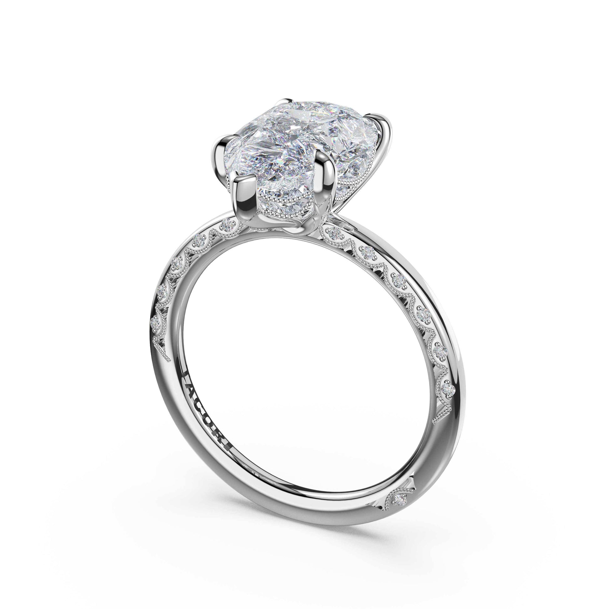 high-polish-pear-solitaire-engagement-ring-469PS
