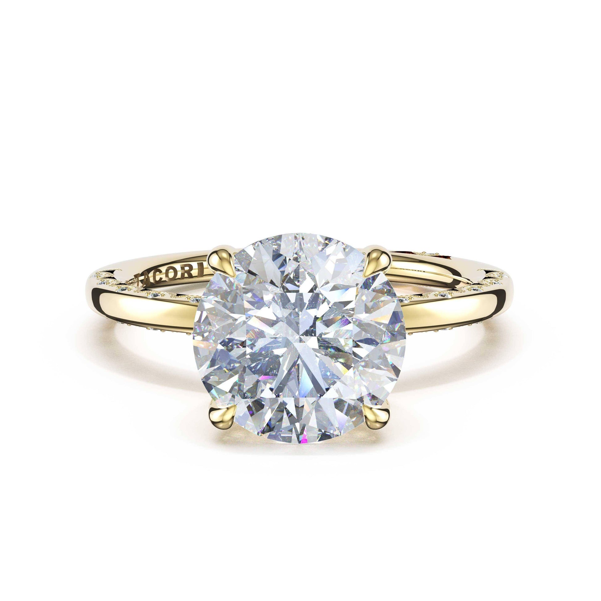 high-polish-round-solitaire-engagement-ring-469RD