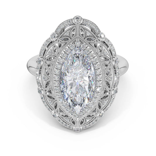 marquise-estate-diamond-engagement-ring-470MQ