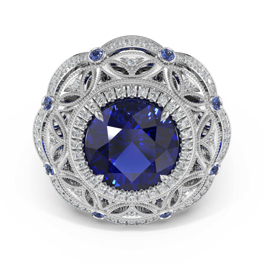 round-estate-sapphire-engagement-ring-470RDBS2