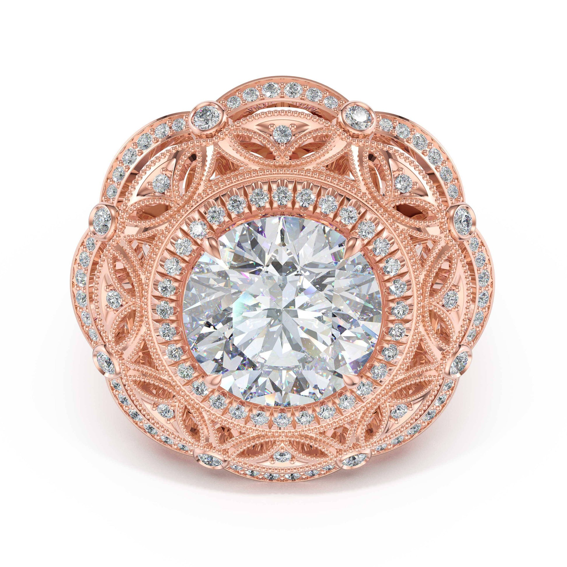 round-estate-diamond-engagement-ring-470RD