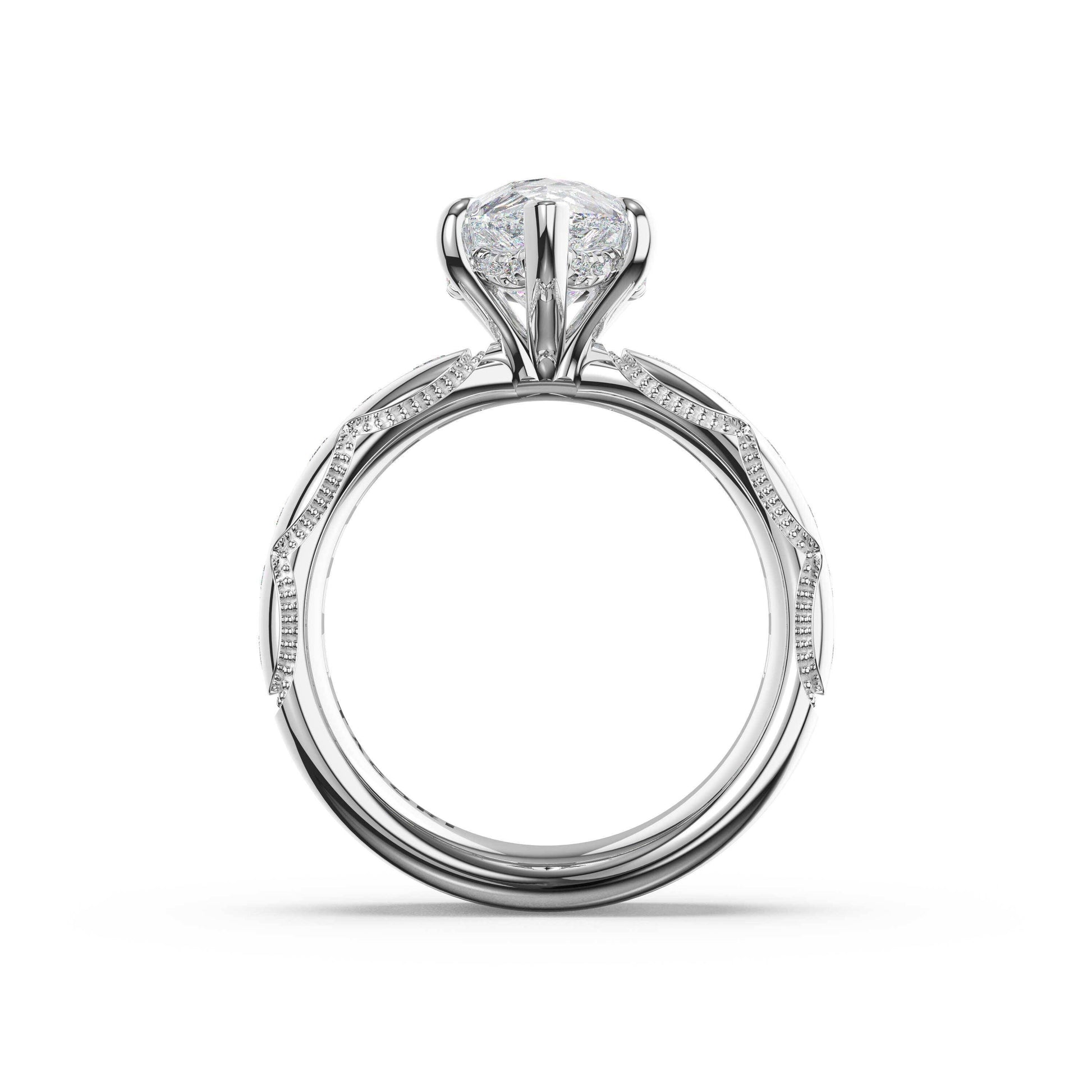 channel-set-pear-solitaire-engagement-ring-471PS