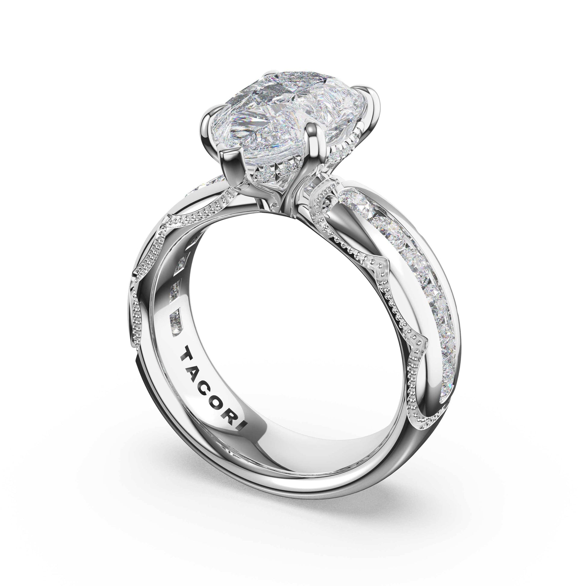 channel-set-pear-solitaire-engagement-ring-471PS