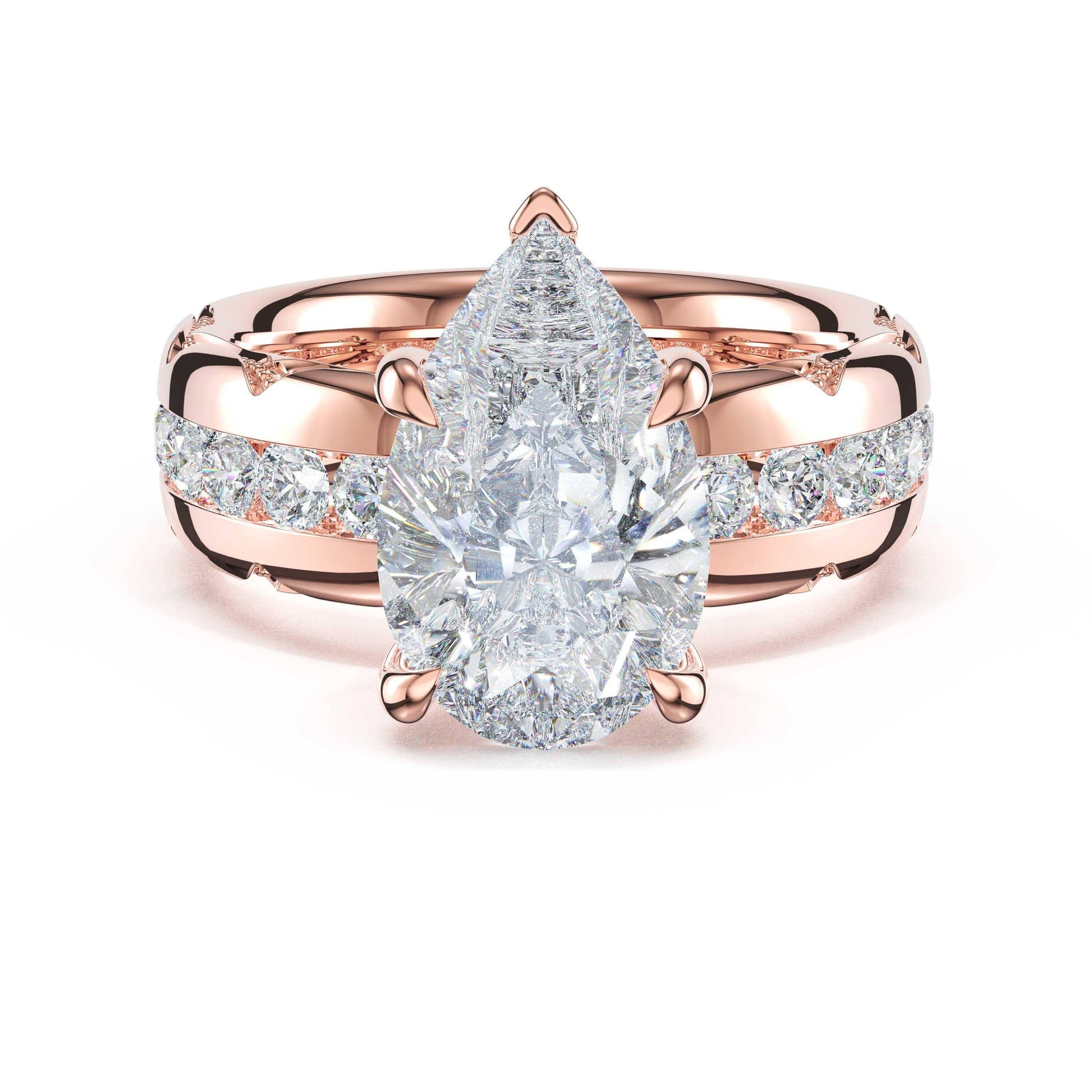 channel-set-pear-solitaire-engagement-ring-471PS