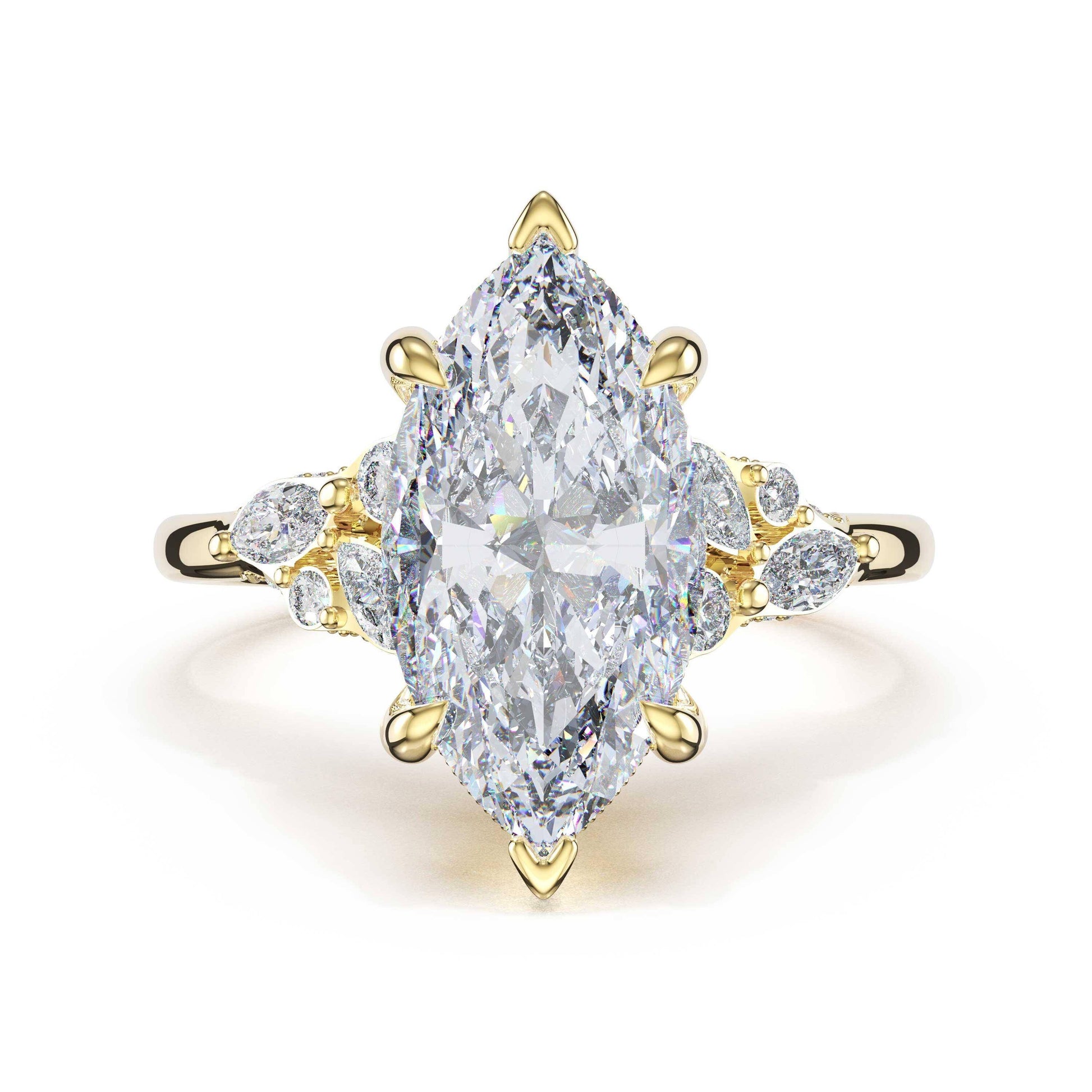 asymmetrical-cluster-marquise-engagement-ring-483MQ