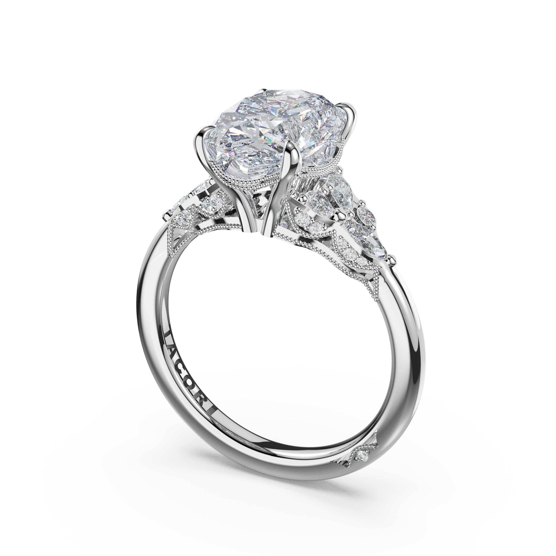asymmetrical-cluster-oval-engagement-ring-483OV
