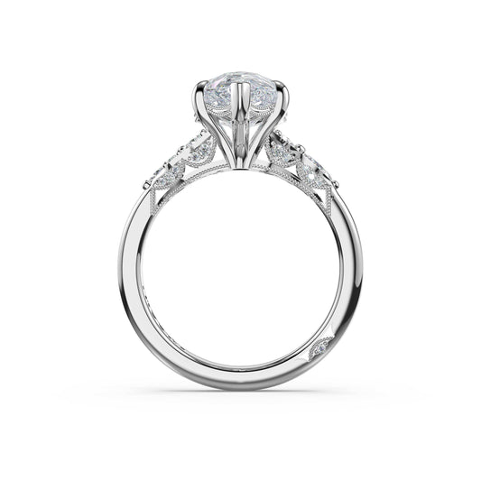asymmetrical-cluster-pear-engagement-ring-483PS