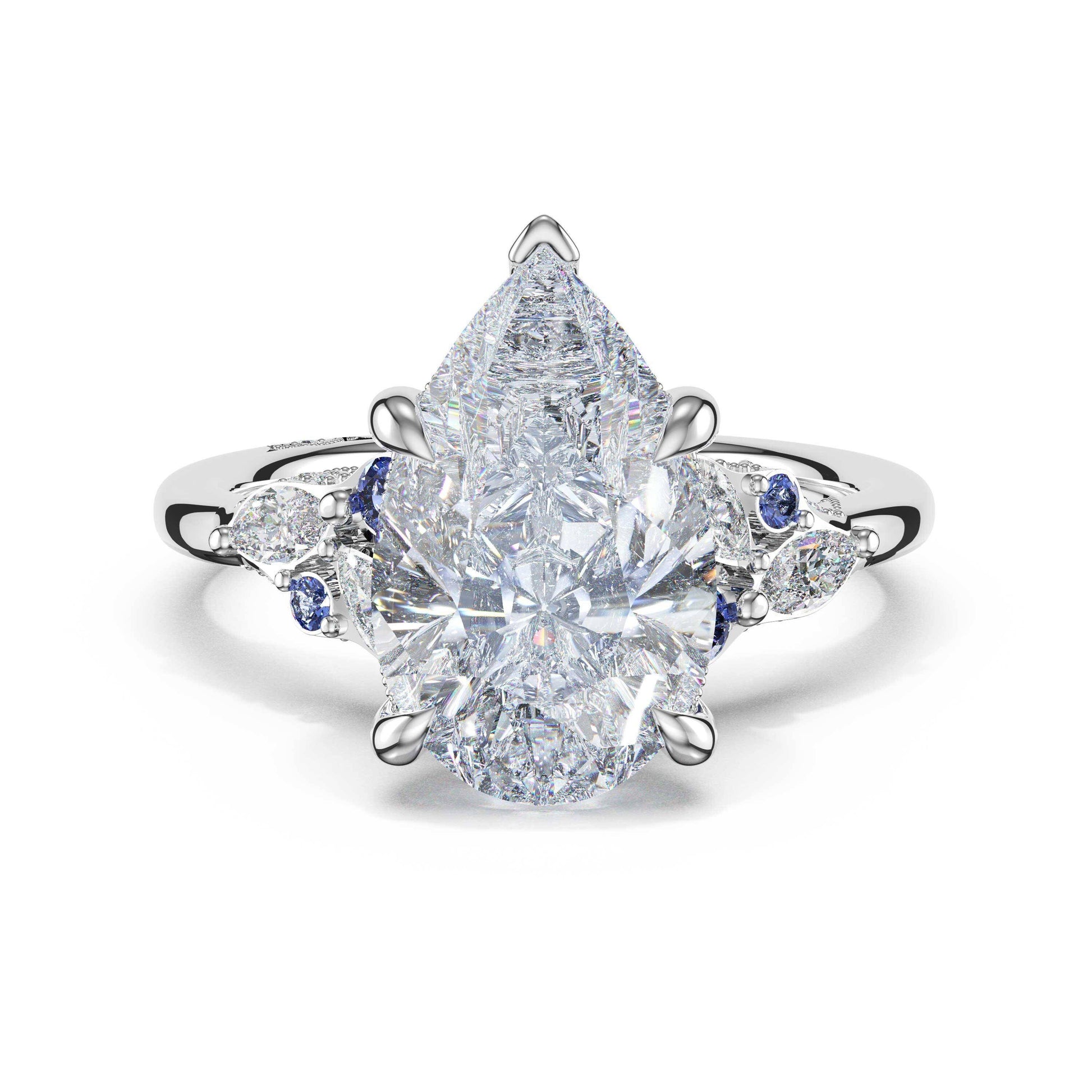 sapphire-cluster-pear-engagement-ring-483PSBS
